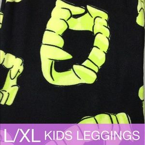 LuLaRoe L/XL Kids Halloween Leggings NWT